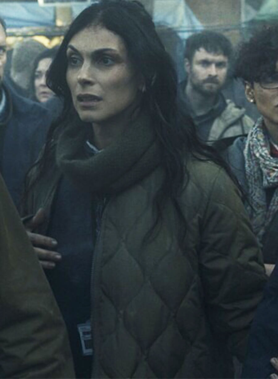 Greenland 2 Migration 2026 Allison Garrity Green Quilted Jacket