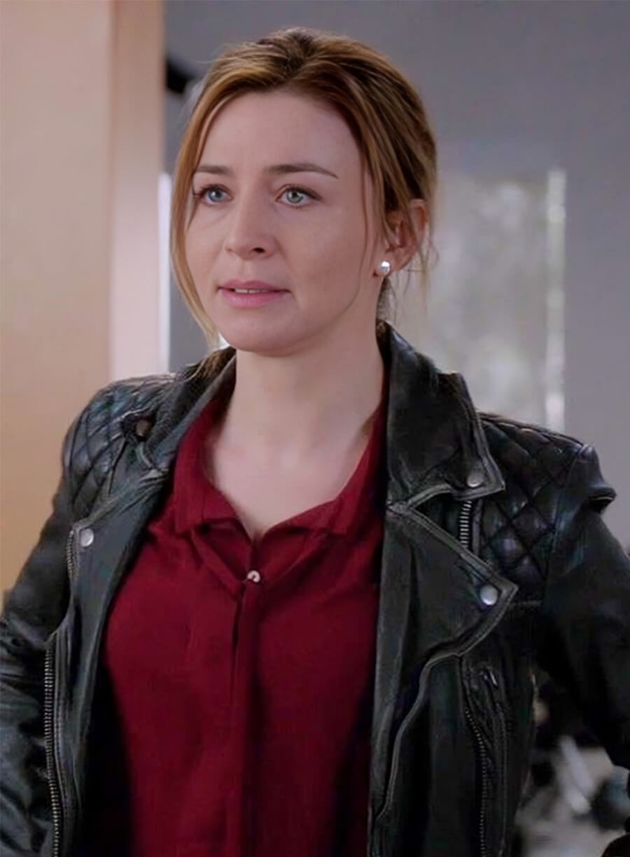 Grey’s Anatomy Dr. Amelia Shepherd Leather Jacket
