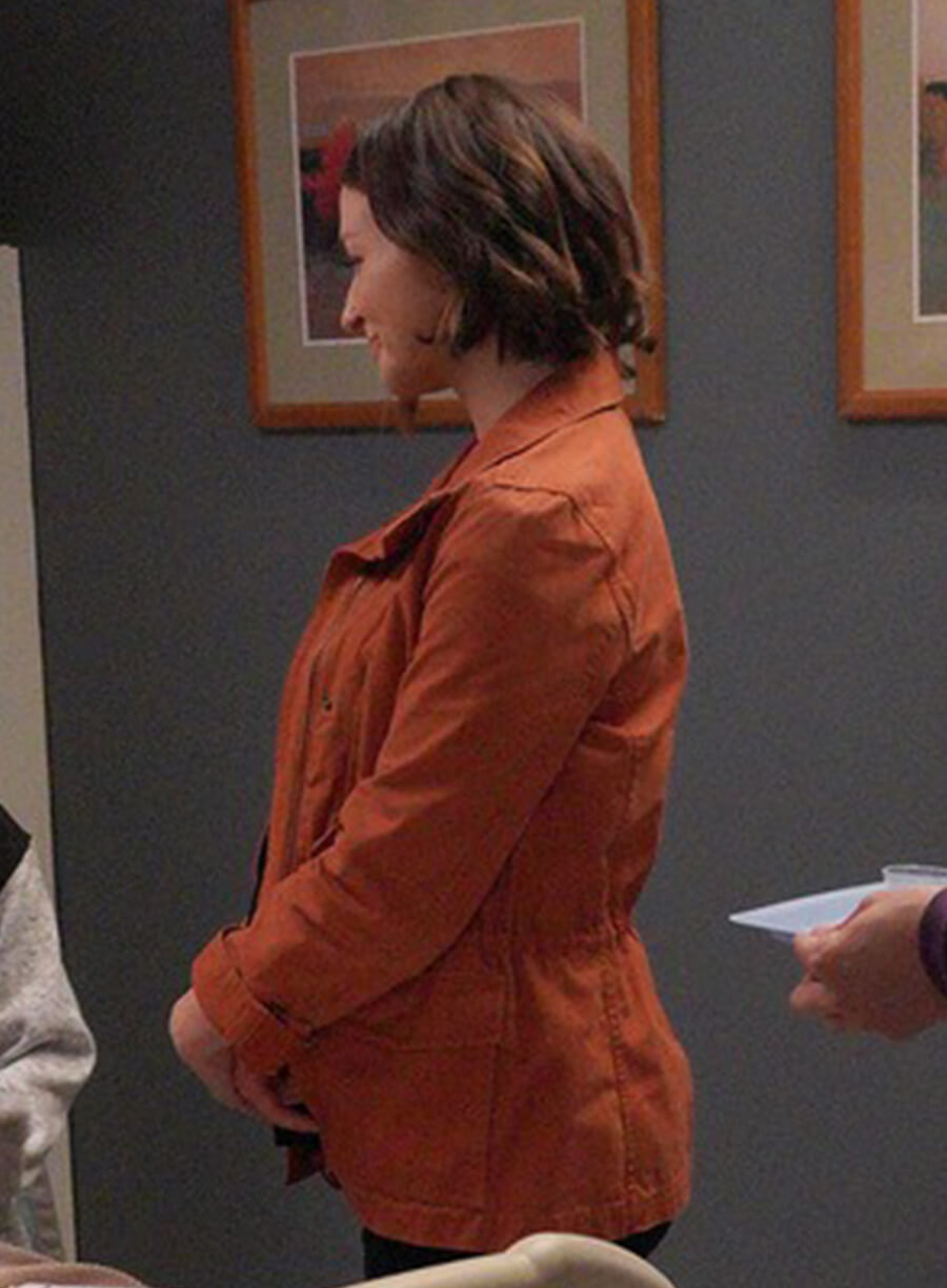Grey’s Anatomy Dr. Amelia Shepherd Orange Jacket