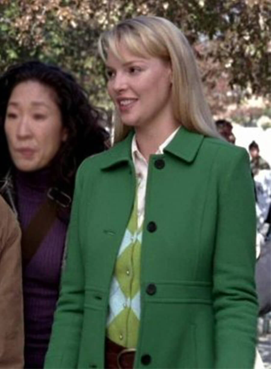 Grey’s Anatomy Dr. Izzie Stevens Green Jacket 