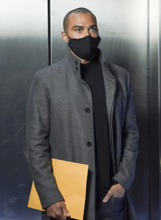 Grey’s Anatomy Jesse Williams Dr. Jackson Avery Grey Coat 