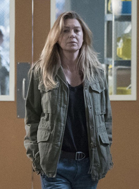 Grey's Anatomy Meredith Grey Green Jacket