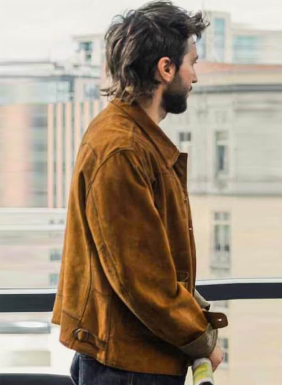 Guy Burnet Landman Charlie Brown Suede Jacket