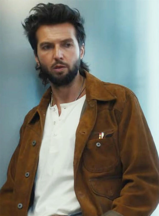 Guy Burnet Landman Charlie Brown Suede Jacket