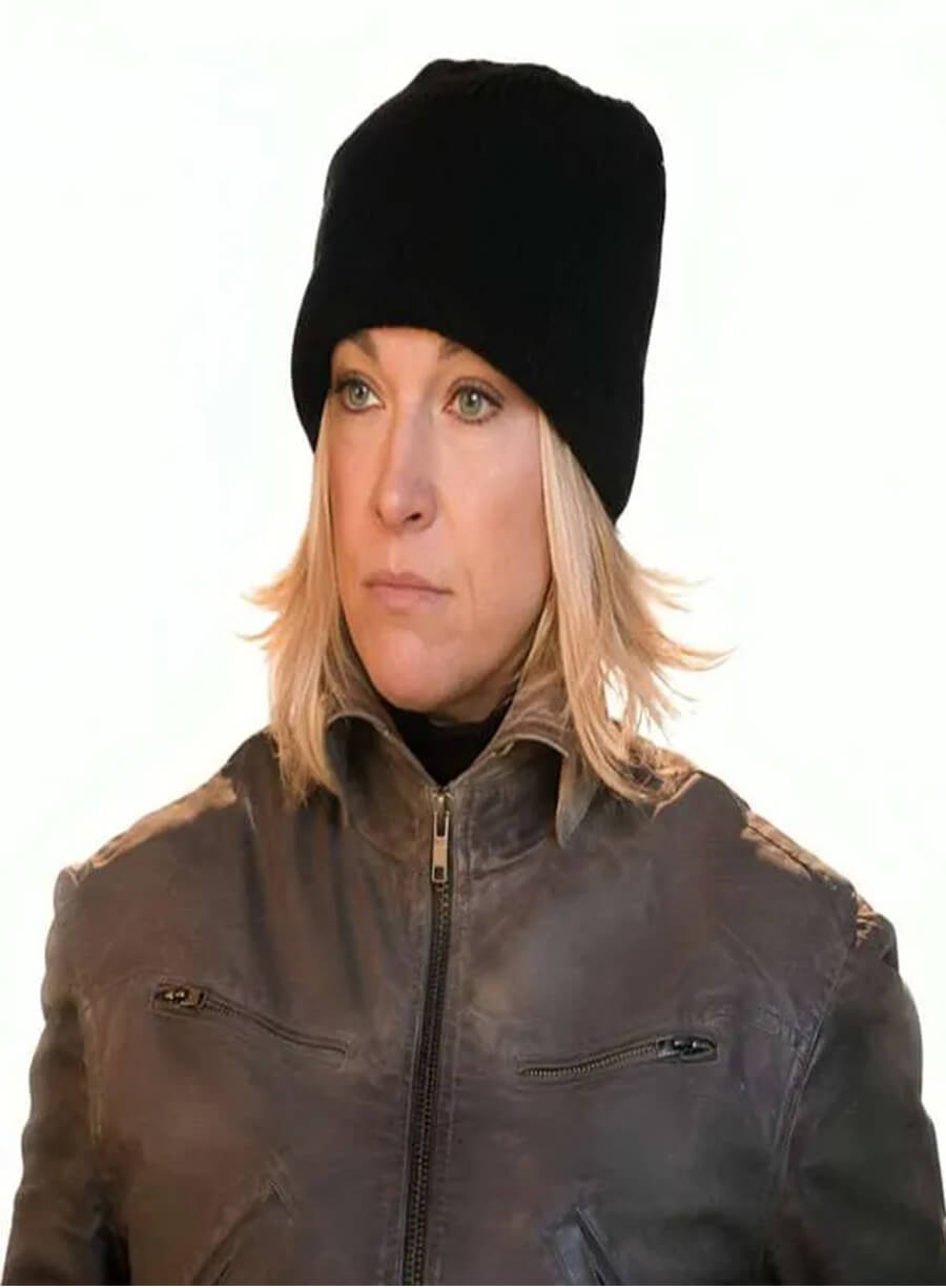 Hannah Waddingham Ride or Die Judith Leather Jacket