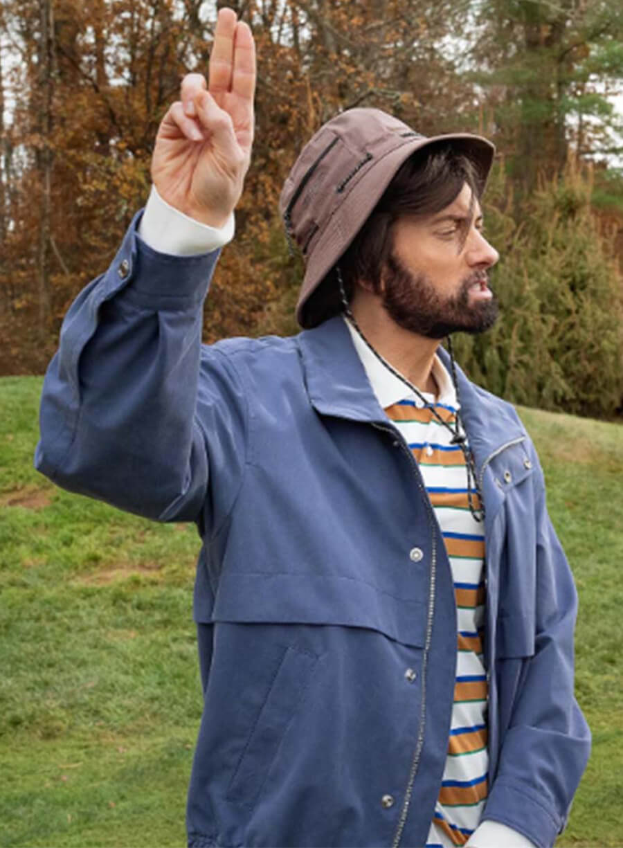 Happy Gilmore 2 Eminem Blue Cotton Jacket