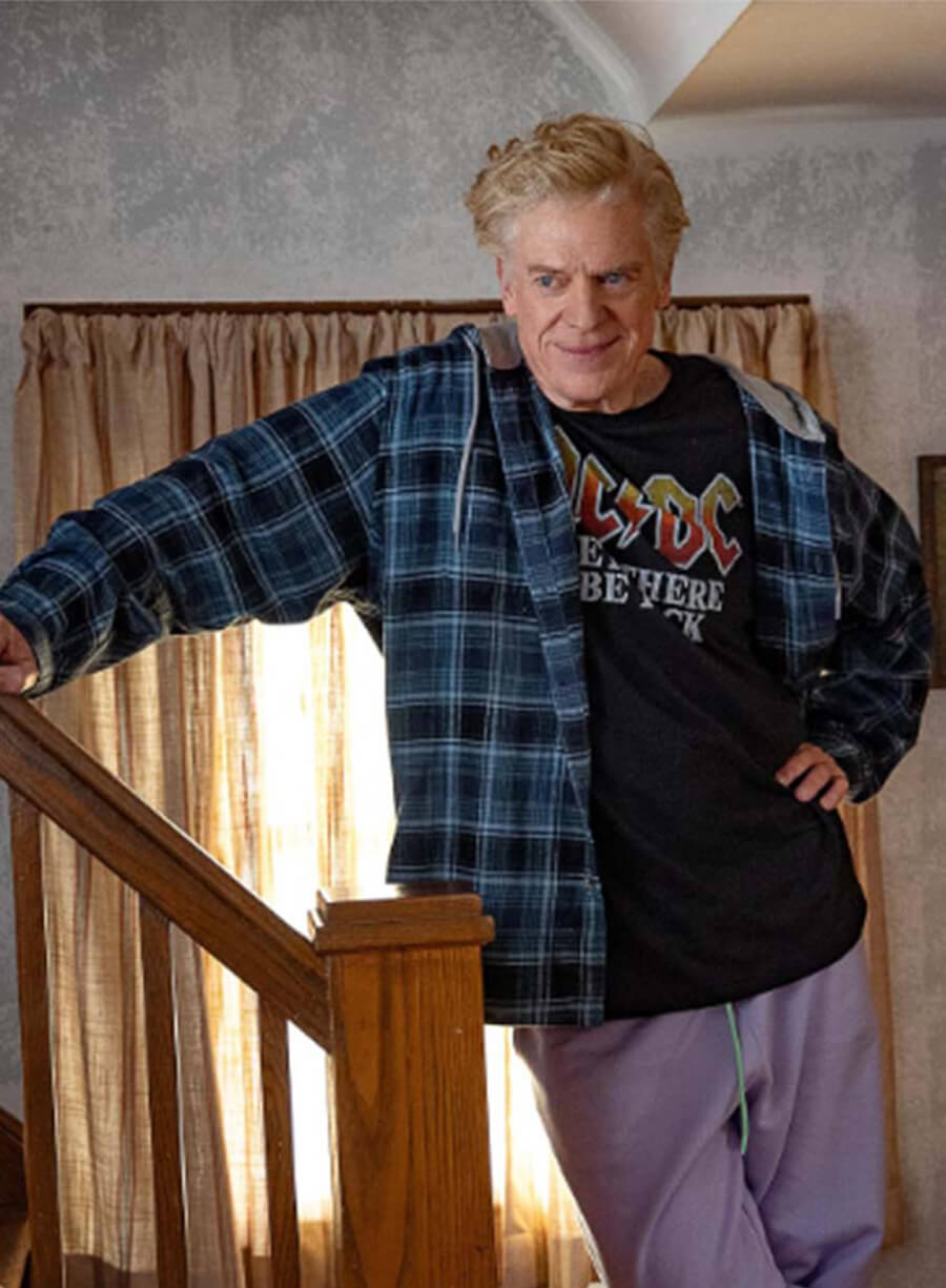 Happy Gilmore 2 Shooter McGavin Checkered Hooded Jacket