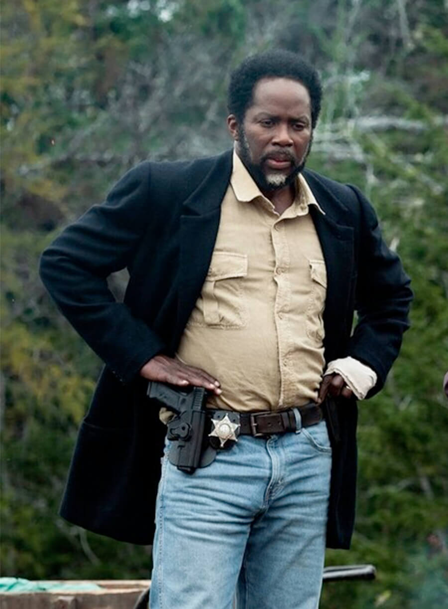 Harold Perrineau From Boyd Stevens Black Coat