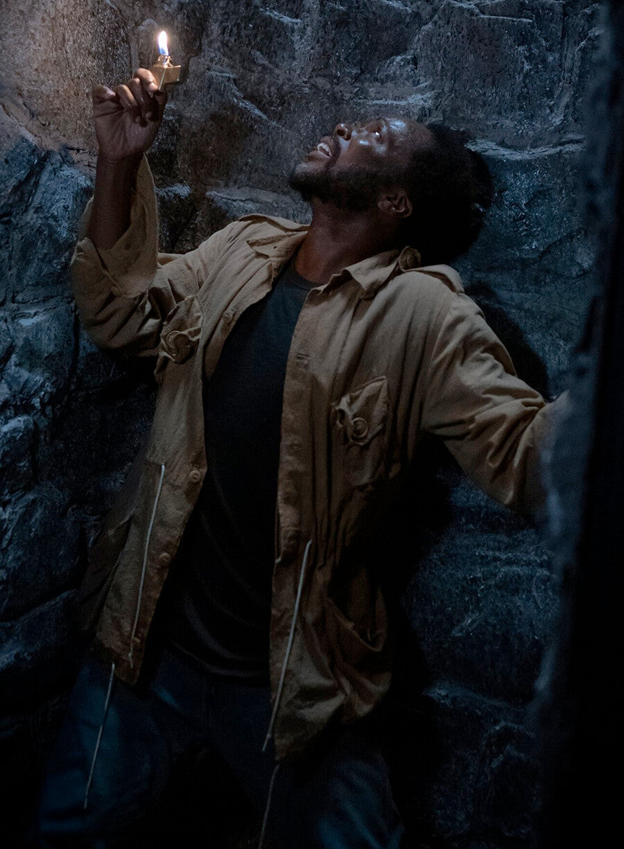 Harold Perrineau From Boyd Stevens Brown Jacket