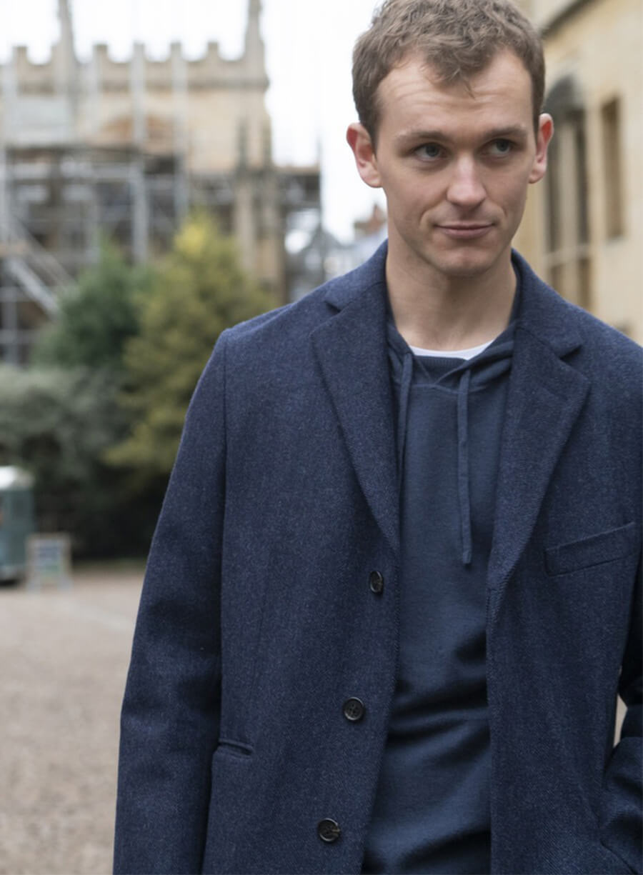 Harry Lawtey Industry S02 Robert Spearing Wool Coat