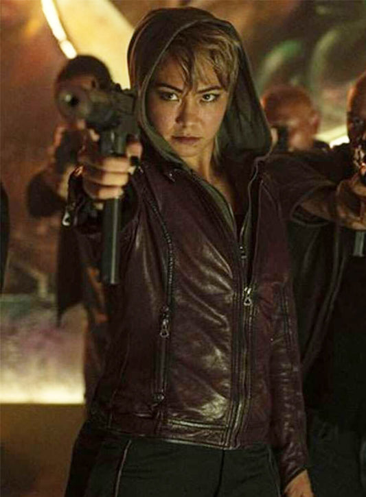 Havoc 2025 Michelle Waterson Assassin Leather Jacket 