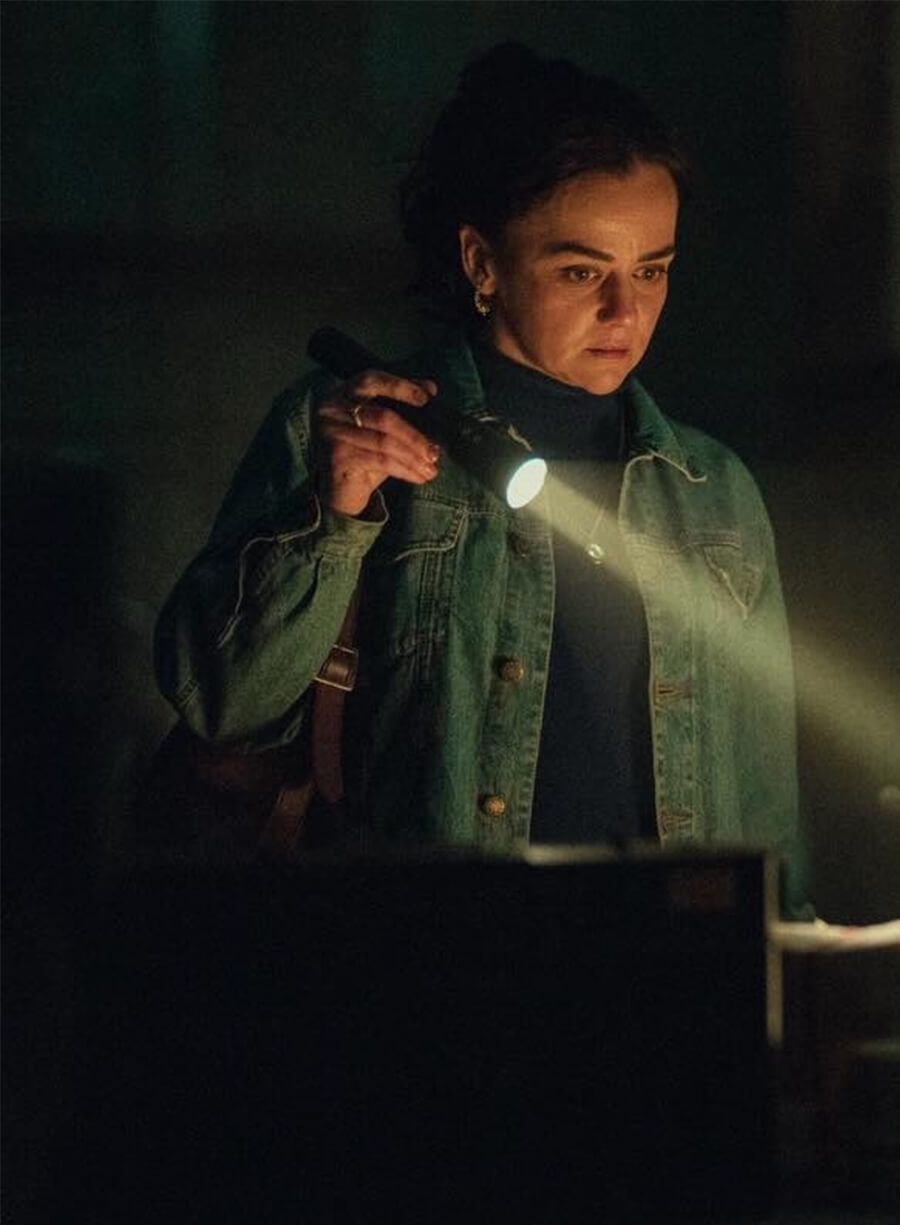 Hayley Squires Legends 2026 Kate Denim Jacket