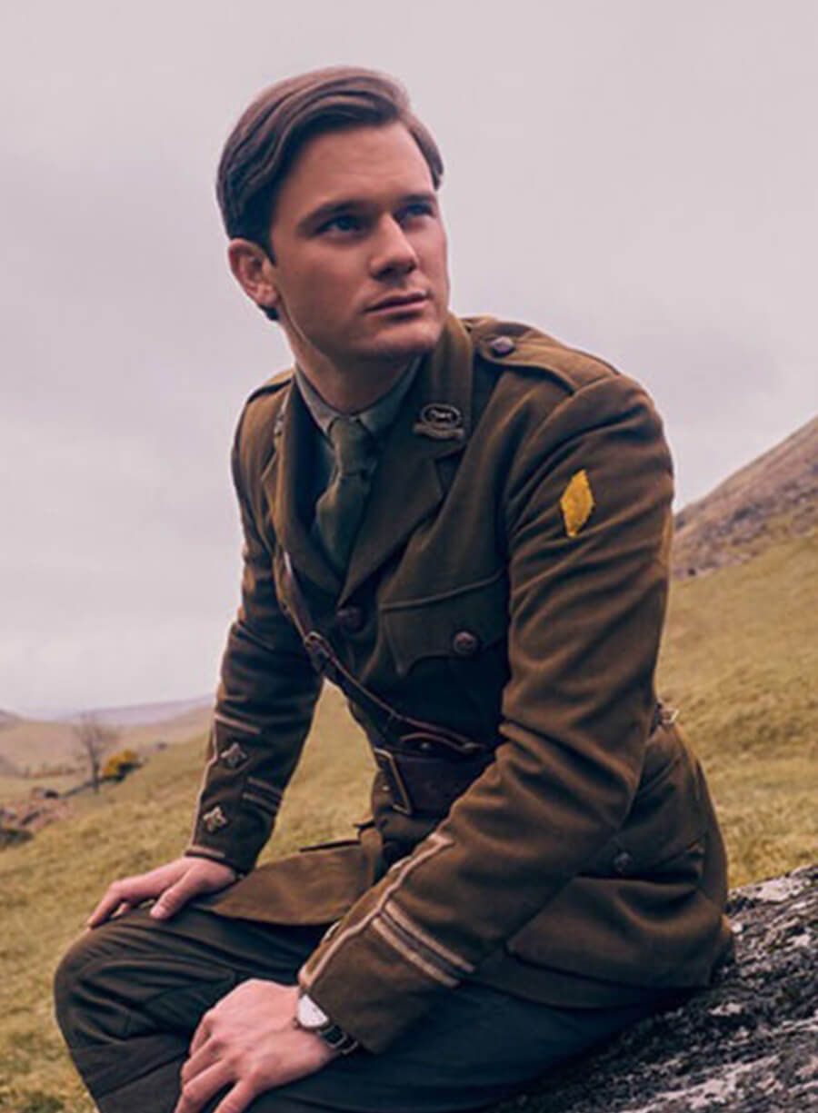 Henry Beauchamp Outlander Blood of My Blood  2025 Brown Jacket