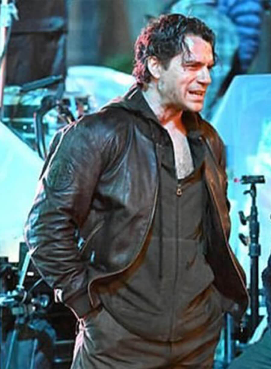 Henry Cavill Highlander Connor MacLeod Black Leather Jacket