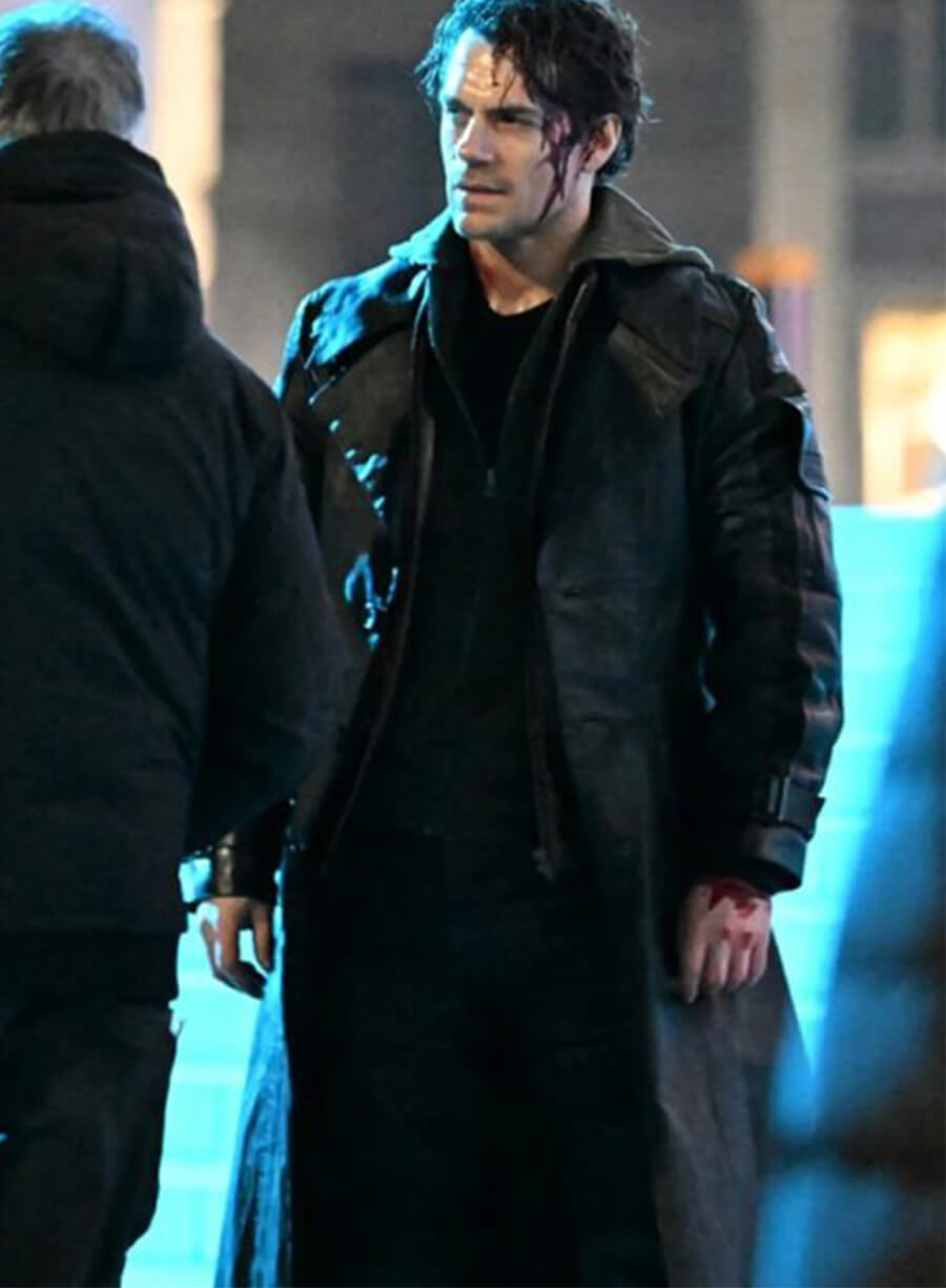 Henry Cavill Highlander Connor MacLeod Leather Coat 