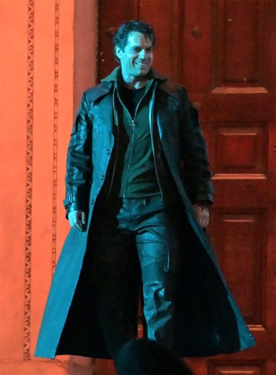 Henry Cavill Highlander Connor MacLeod Leather Coat 