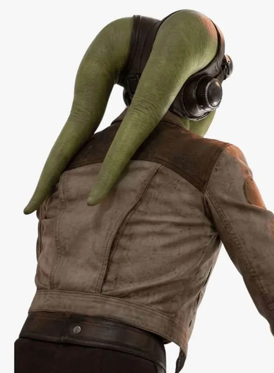 Hera Syndulla Star Wars Ahsoka Beige Jacket 