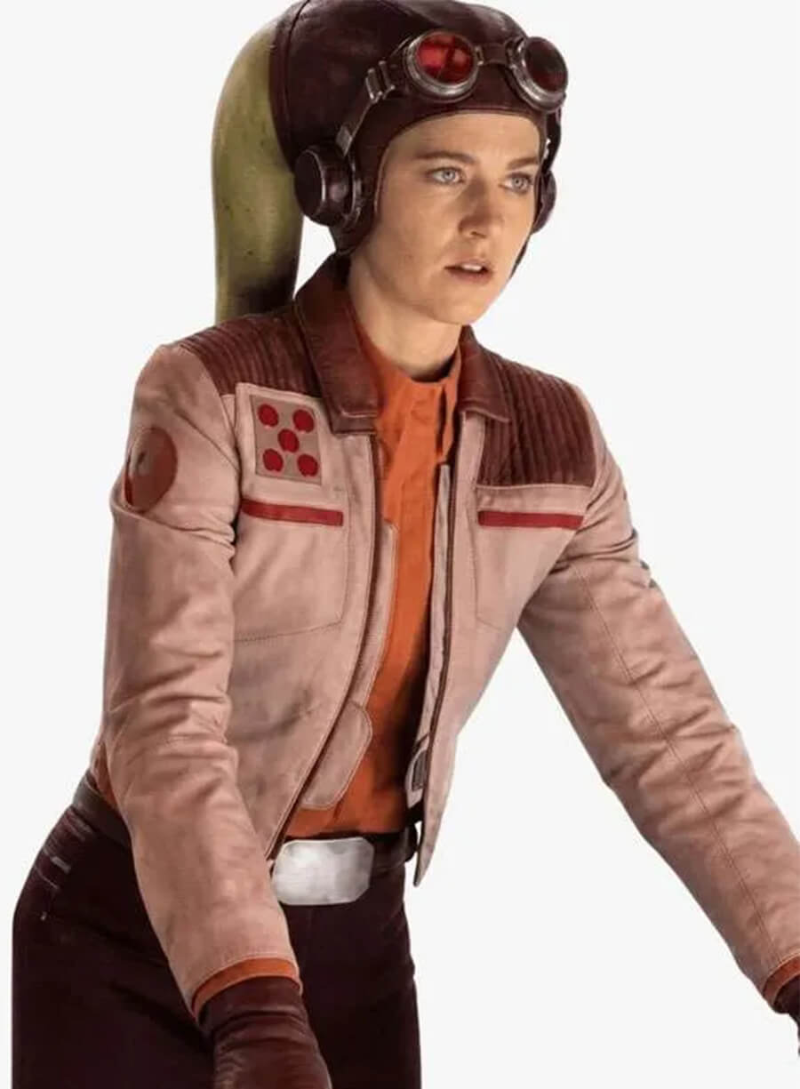 Hera Syndulla Star Wars Ahsoka Beige Jacket 