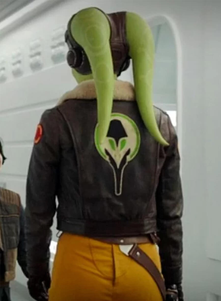 Hera Syndulla Star Wars Ahsoka Brown Leather Jacket
