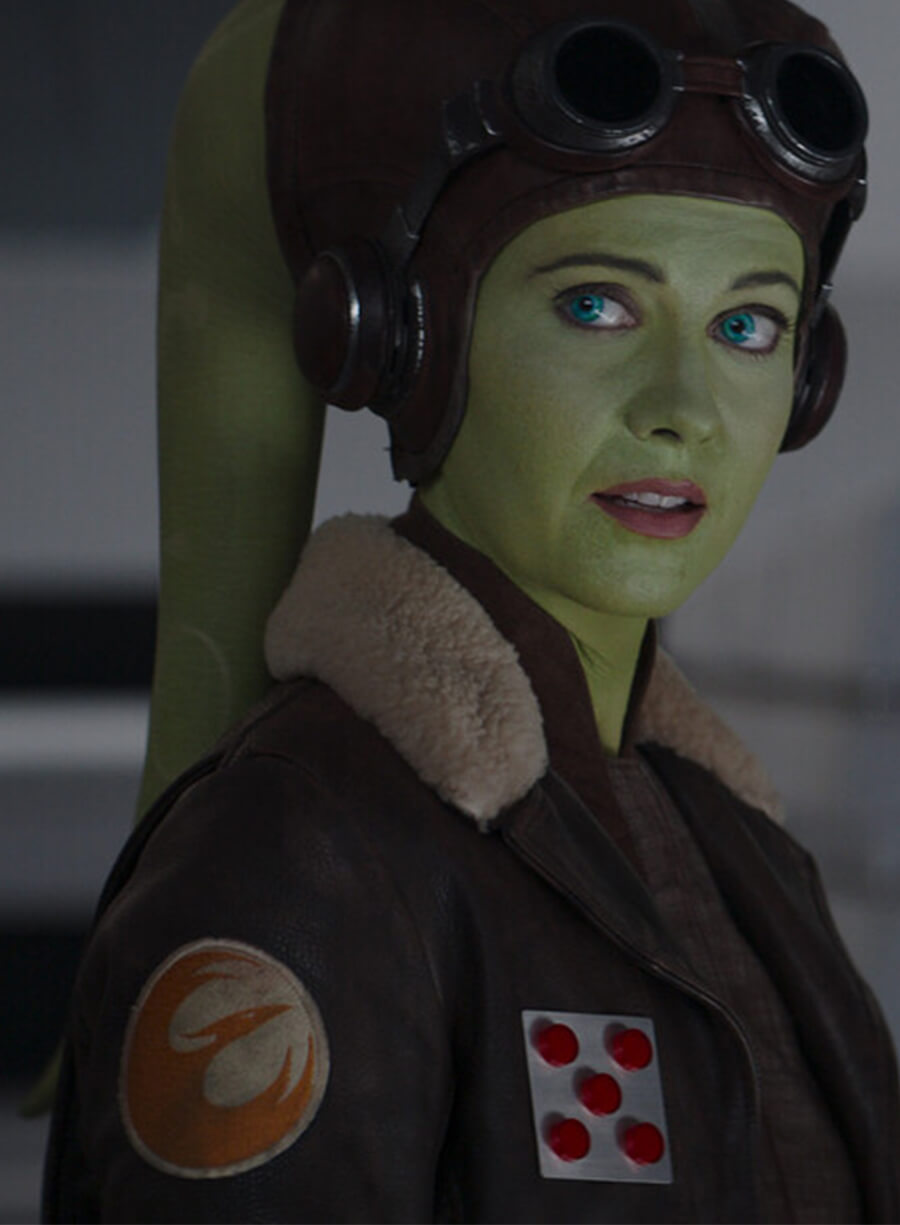 Hera Syndulla Star Wars Ahsoka Brown Leather Jacket