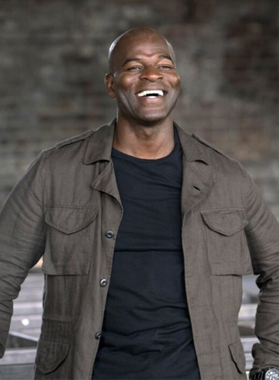 Hisham Tawfiq The Blacklist  Dembe Zuma Brown Cotton Jacket