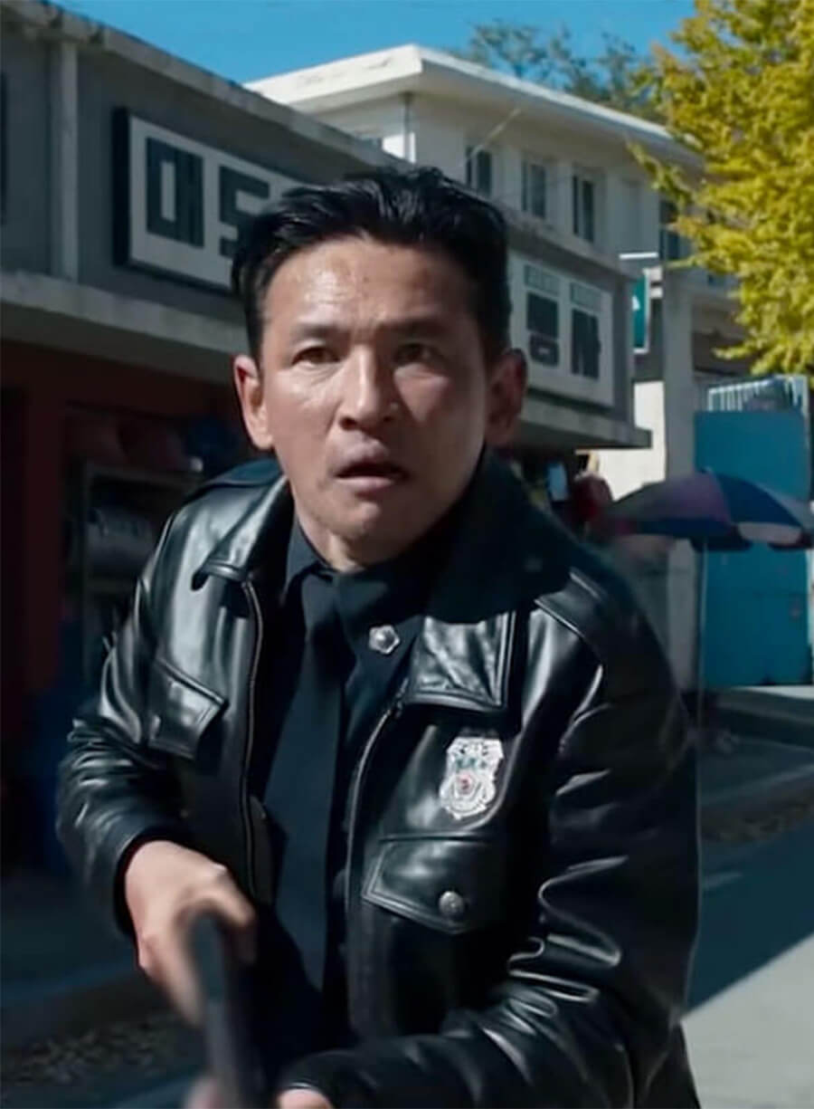 Hwang Jung- Mi Hope 2026 Beom Seok Leather Jacket 