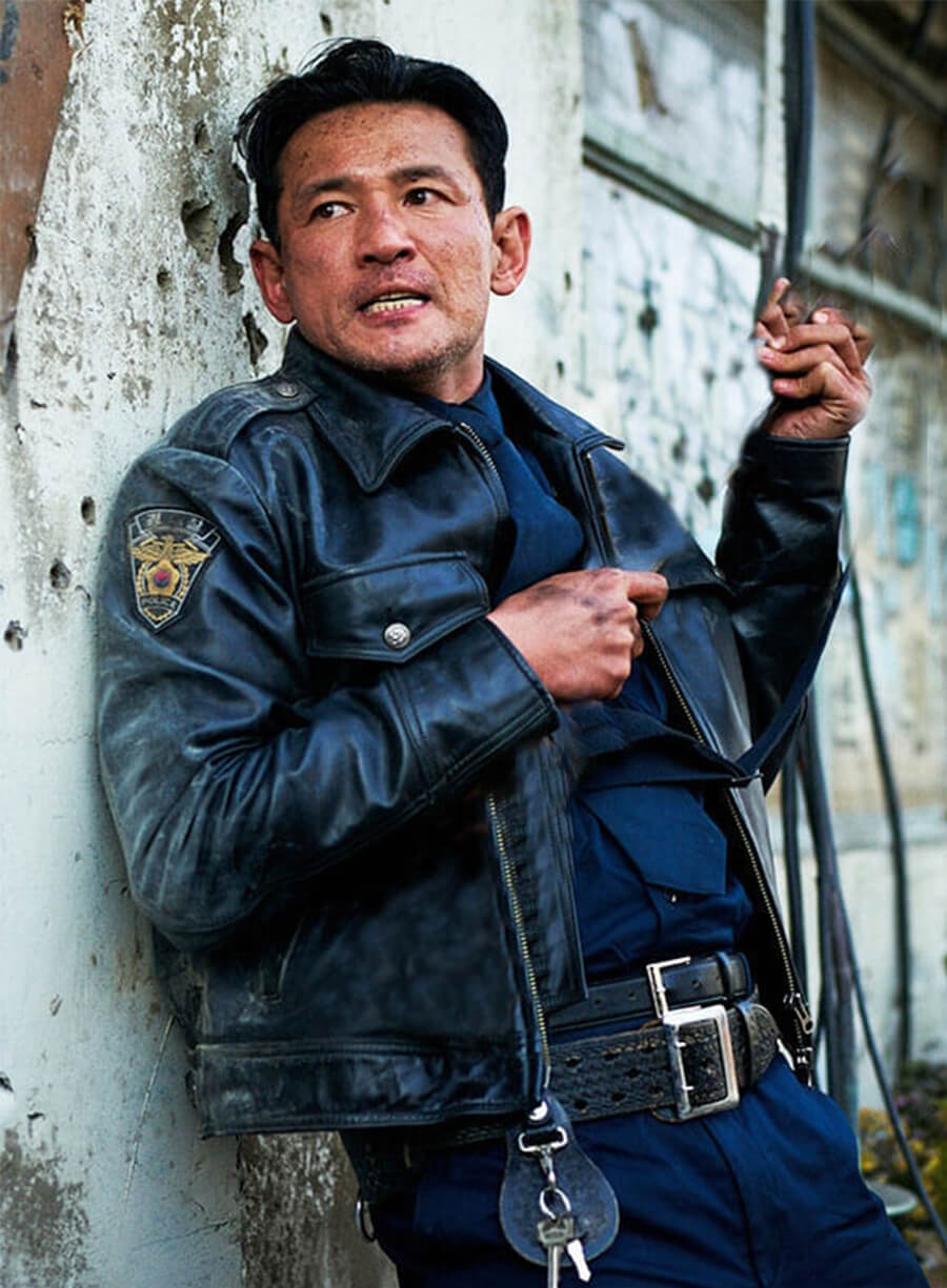 Hwang Jung- Mi Hope 2026 Beom Seok Leather Jacket 