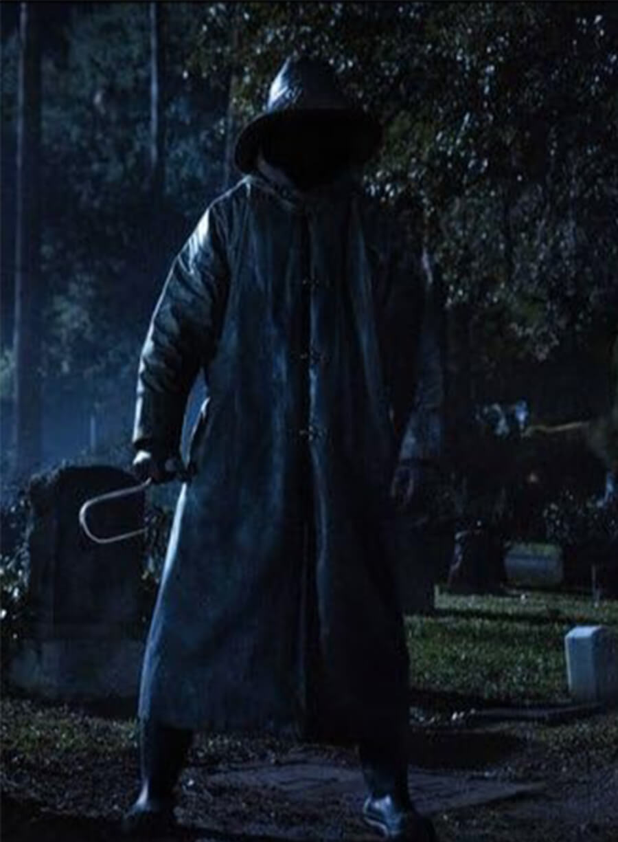 I Know What You Did Last Summer Ben Willis Leather Hooded Coat