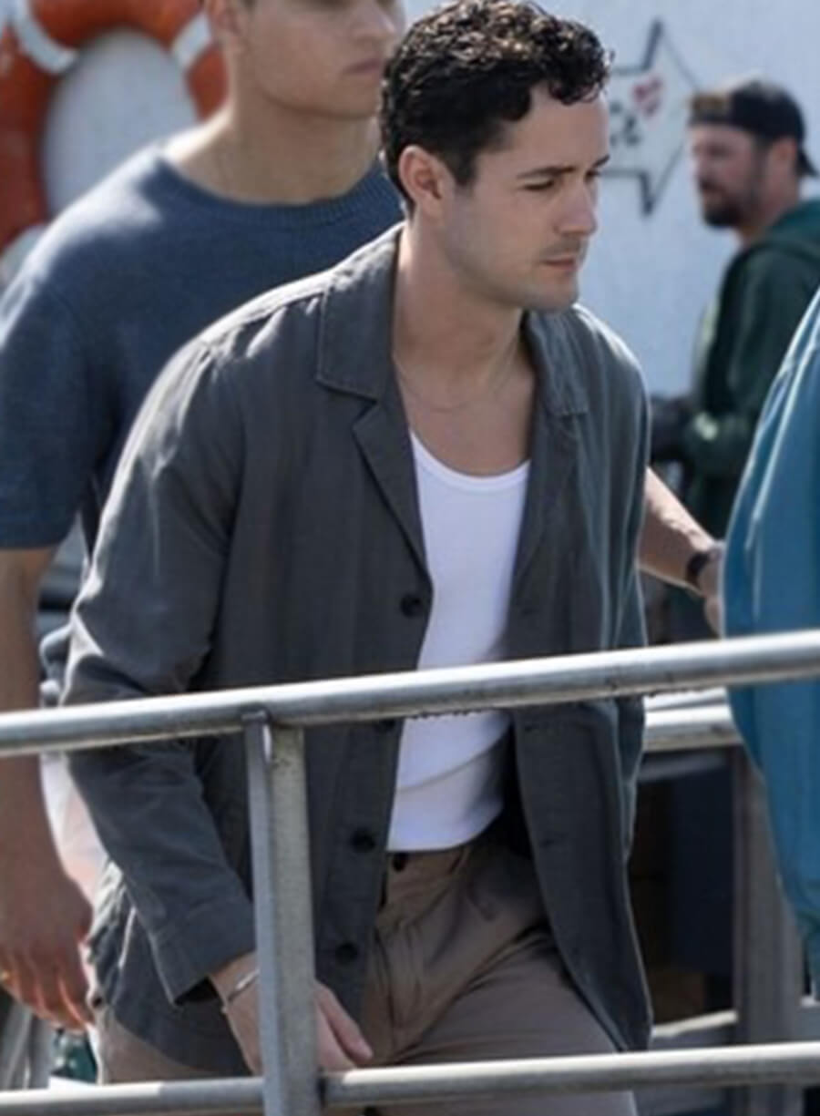 I Know What You Did Last Summer Milo Griffin Grey Cotton Jacket