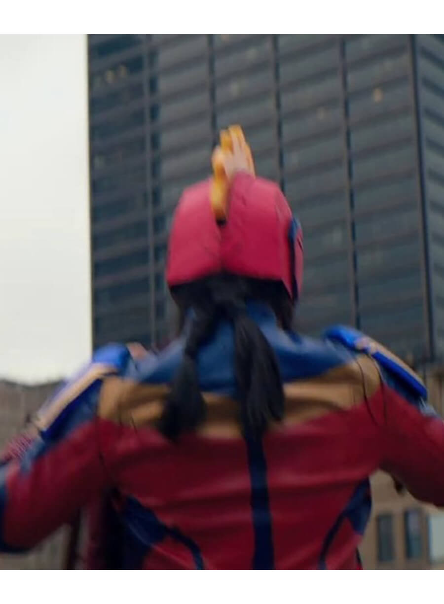 Iman Vellani Ms. Marvel Kamala Khan Costume Jacket
