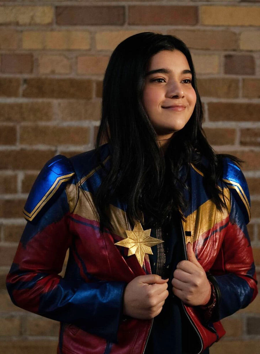Iman Vellani Ms. Marvel Kamala Khan Costume Jacket