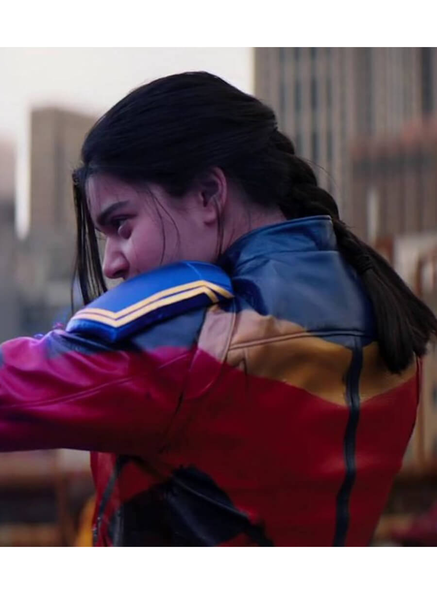 Iman Vellani Ms. Marvel Kamala Khan Costume Jacket