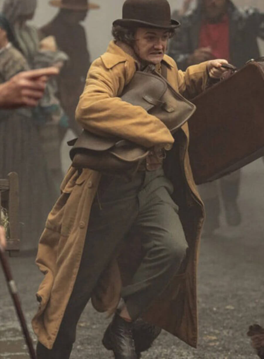 Jack Gleeson House of Guinness 2025 Byron Hedges Brown Coat