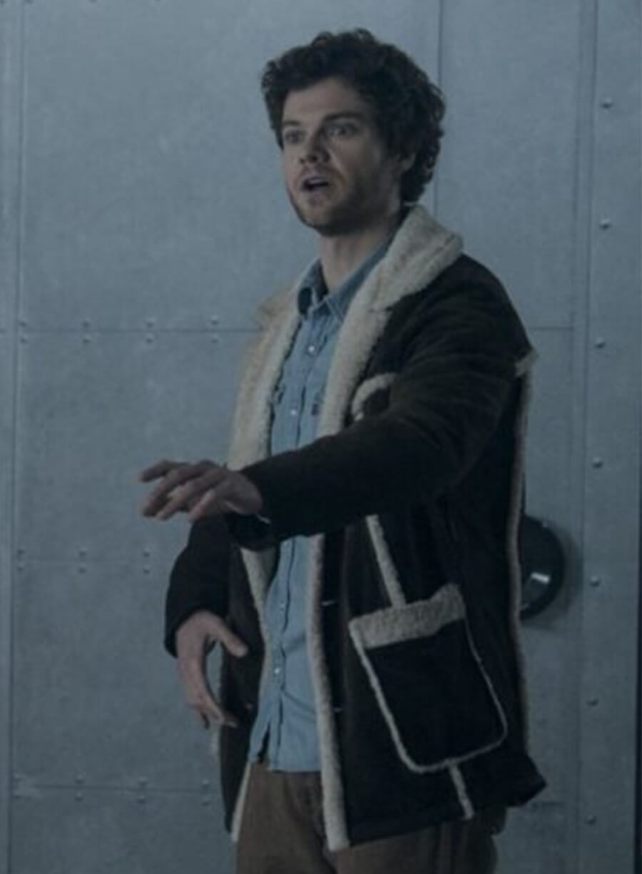 Jack Quaid The Boys S05 Hughie Campbell Fur Jacket