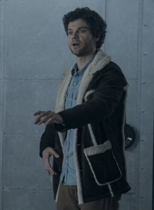 Jack Quaid The Boys S05 Hughie Campbell Fur Jacket