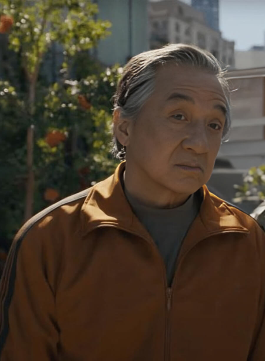 Jackie Chan Karate Kid Legends 2025 Mr. Han Tracksuit 