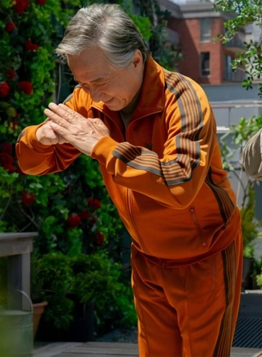 Jackie Chan Karate Kid Legends 2025 Mr. Han Tracksuit 