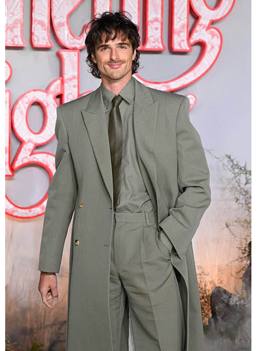Jacob Elordi Wuthering Heights 2026 Event Coat 