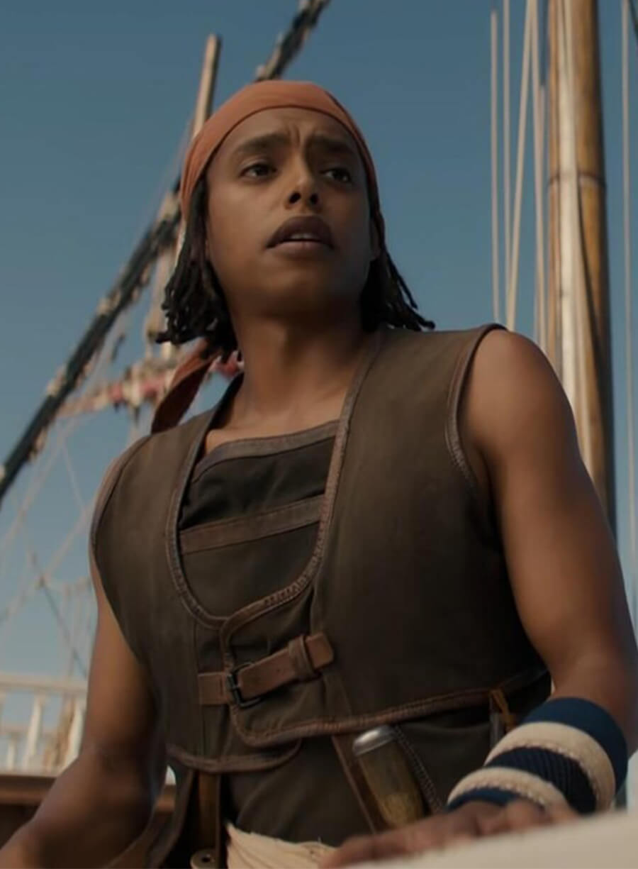 Jacob Gibson One Piece Usopp Brown Vest