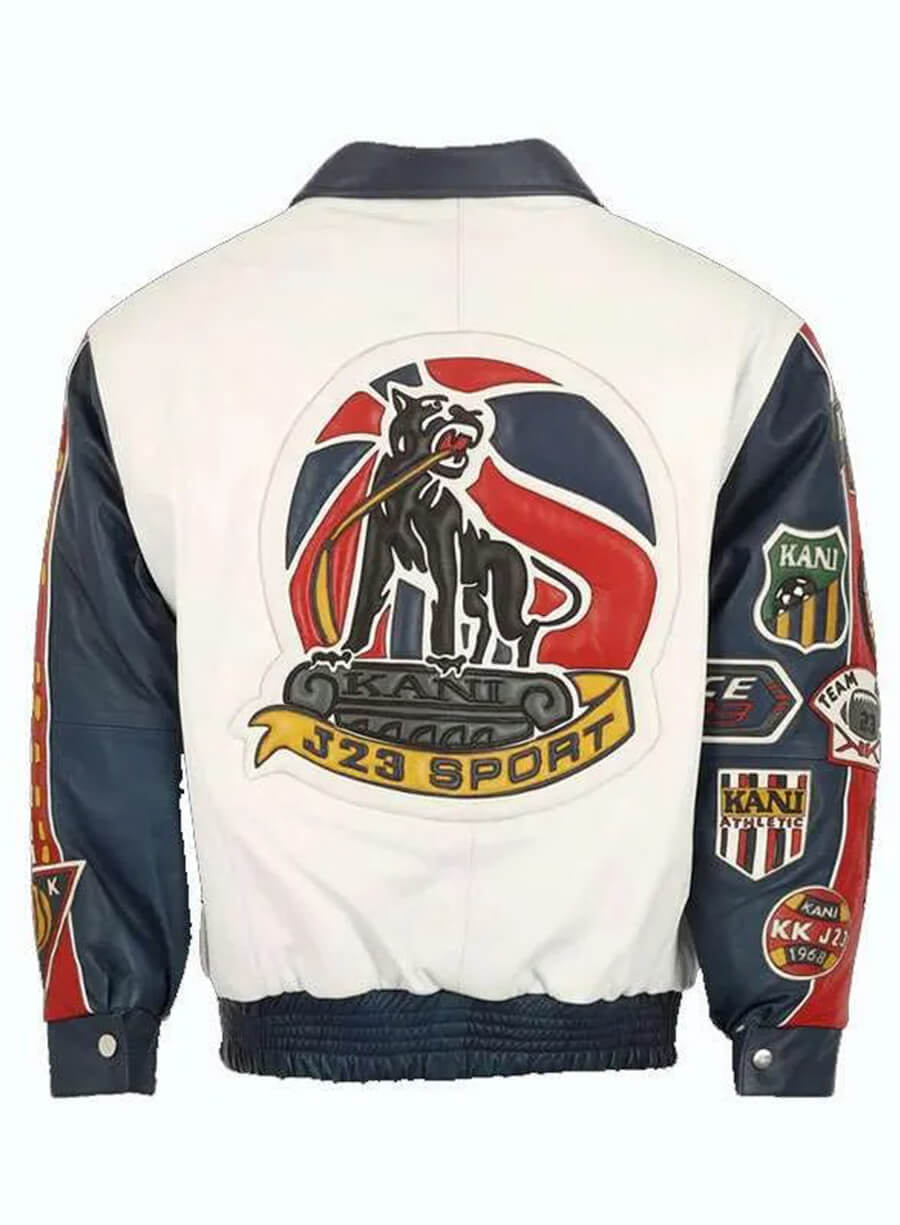 Jacob Romero One Piece Embroidery Leather Jacket