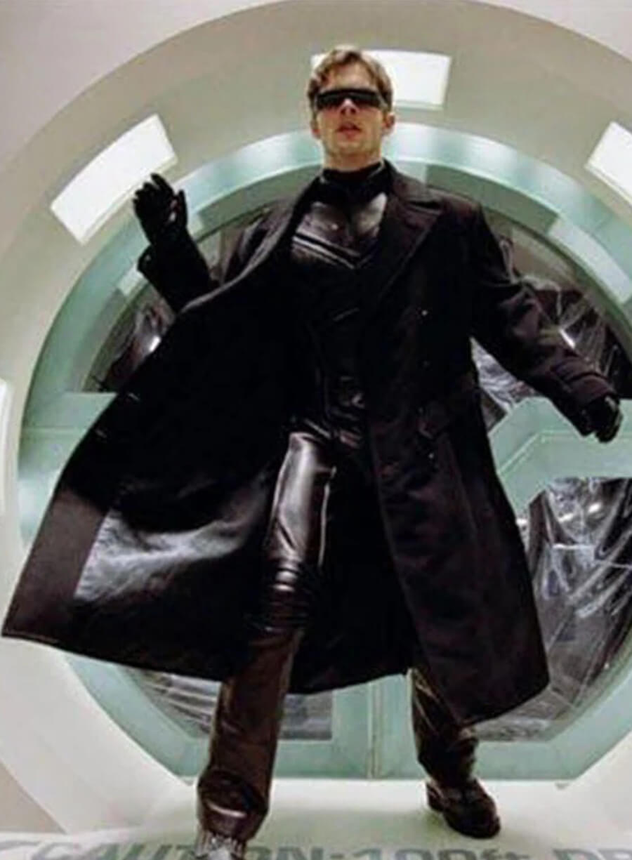 James Marsden Avengers: Doomsday 2026 Cyclops Black Coat