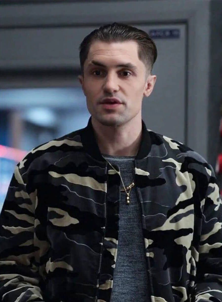 Jamie Tart Ted Lasso S02 Jamie Tart Camouflage Jacket