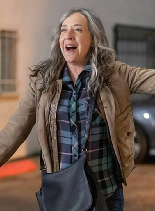Jane Adams Hacks Nina Daniels Brown Jacket