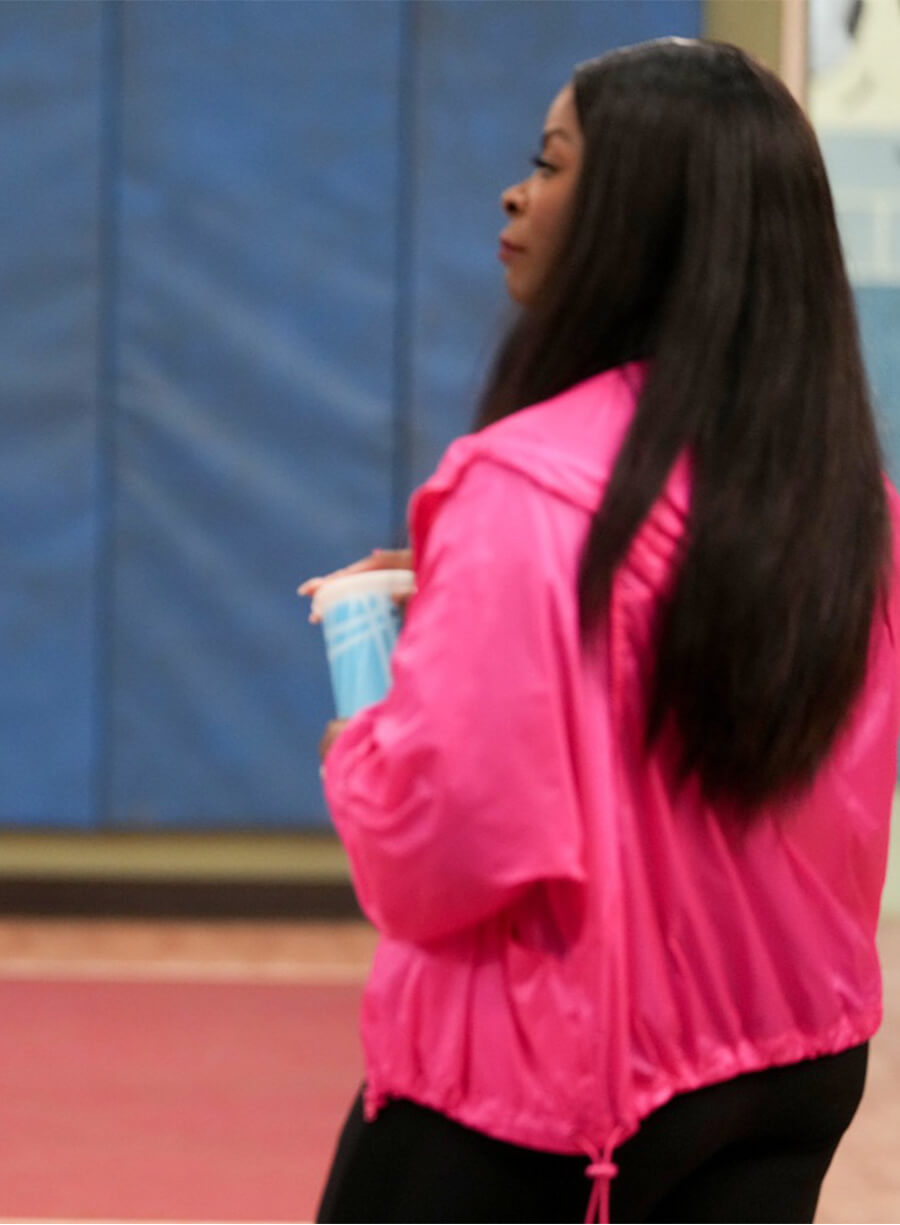 Janelle James Abbott Elementary Ava Coleman Pink Jacket