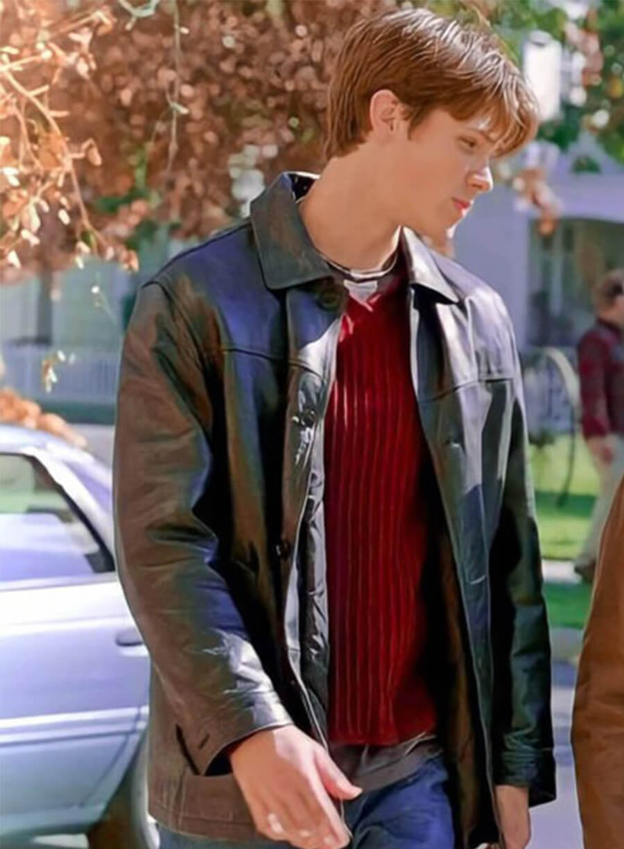 Jared Padalecki Gilmore Girls Dean Forester Leather Jacket