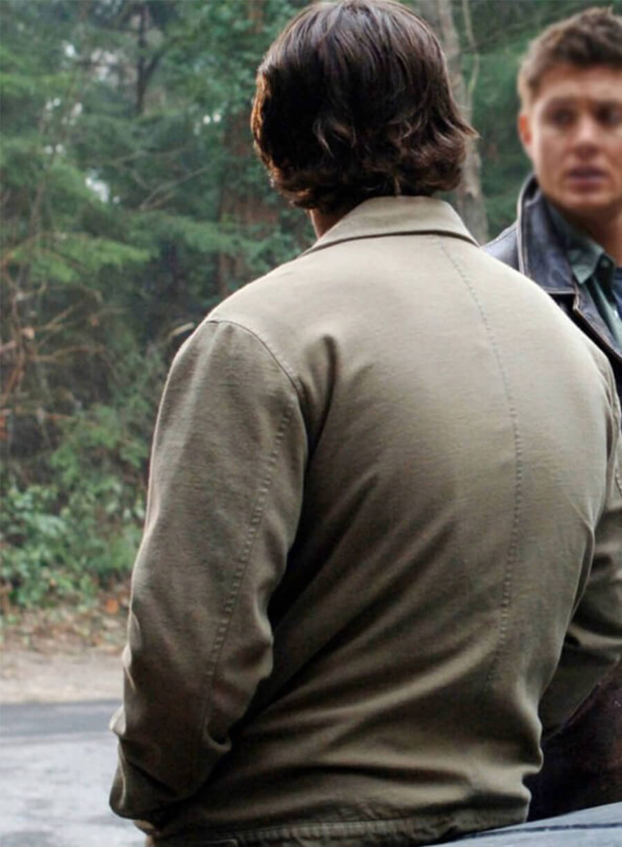 Jared Padalecki Supernatural  Sam Winchester Beige Jacket