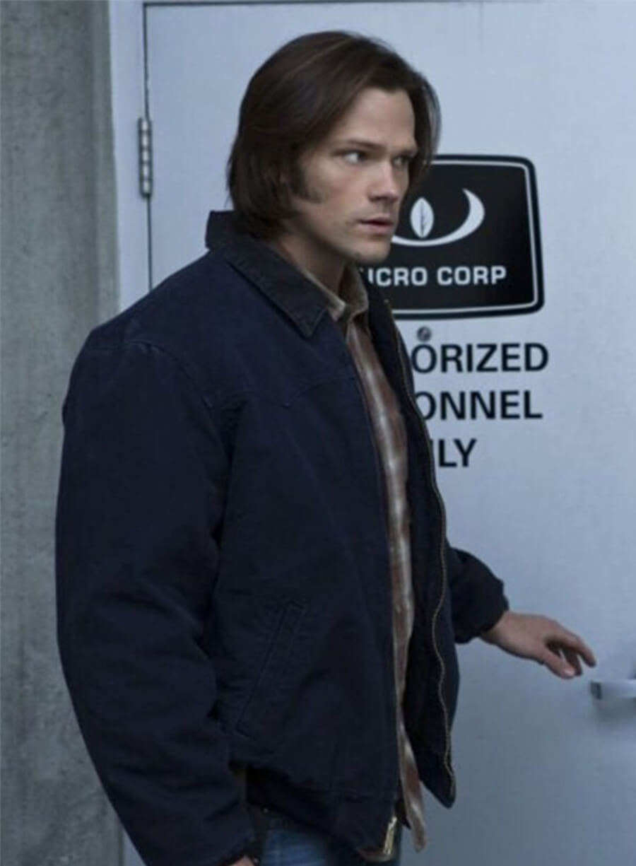 Jared Padalecki Supernatural Sam Winchester Blue Jacket
