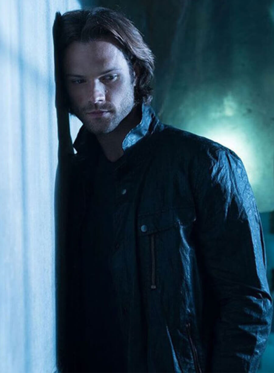 Jared Padalecki Supernatural Sam Winchester Leather Jacket