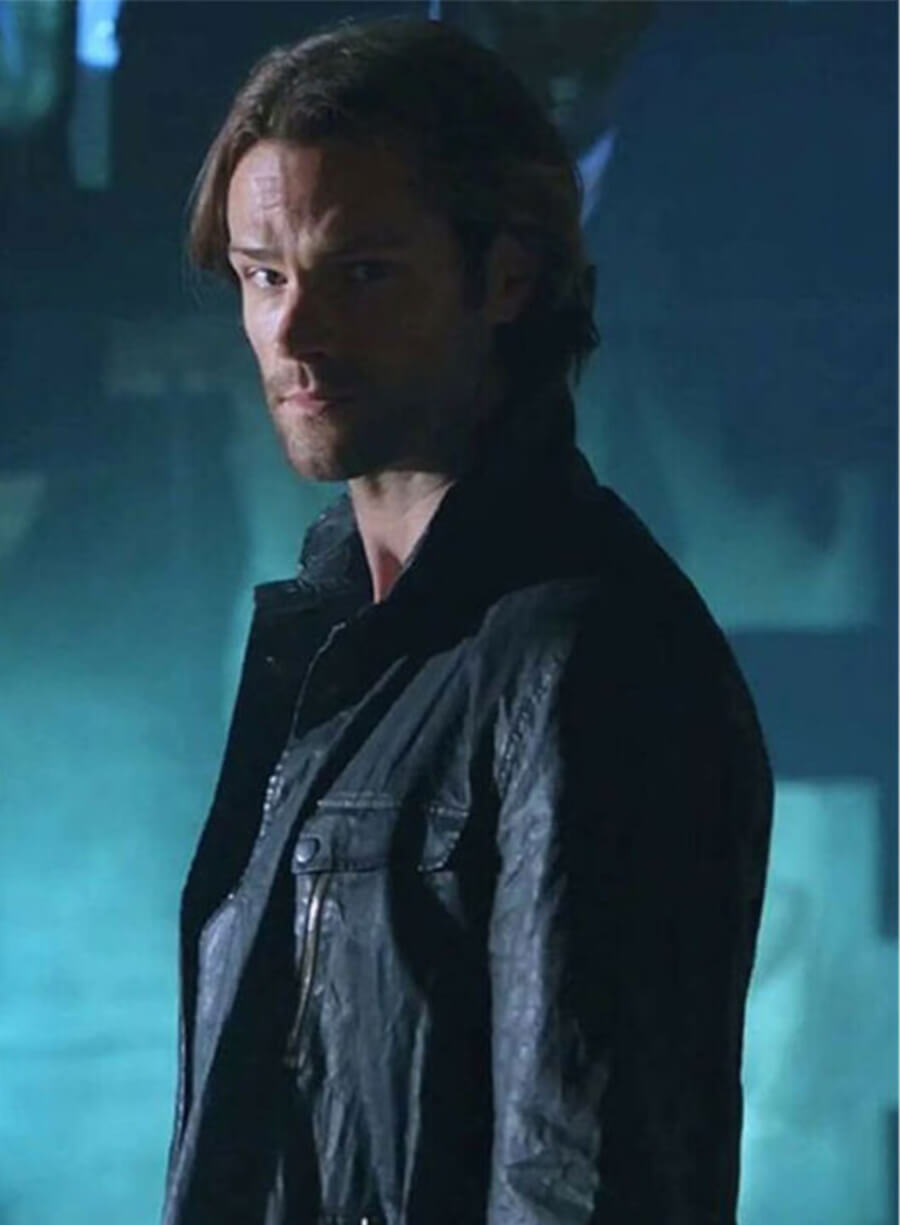 Jared Padalecki Supernatural Sam Winchester Leather Jacket