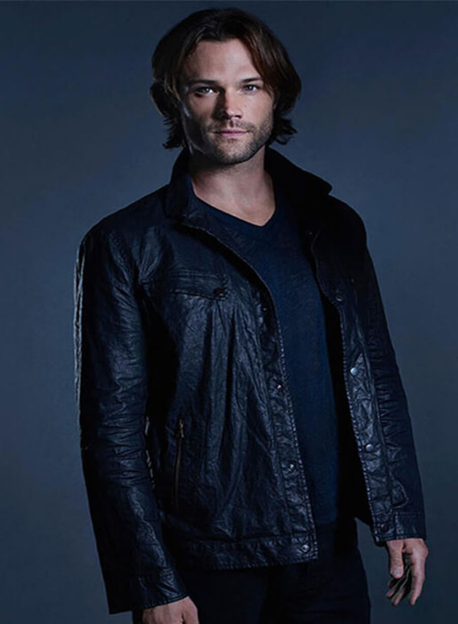 Jared Padalecki Supernatural Sam Winchester Leather Jacket